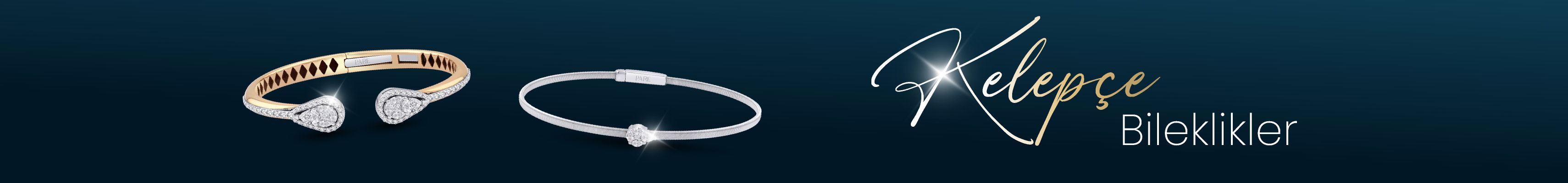 Pırlanta Kelepçe Bileklik