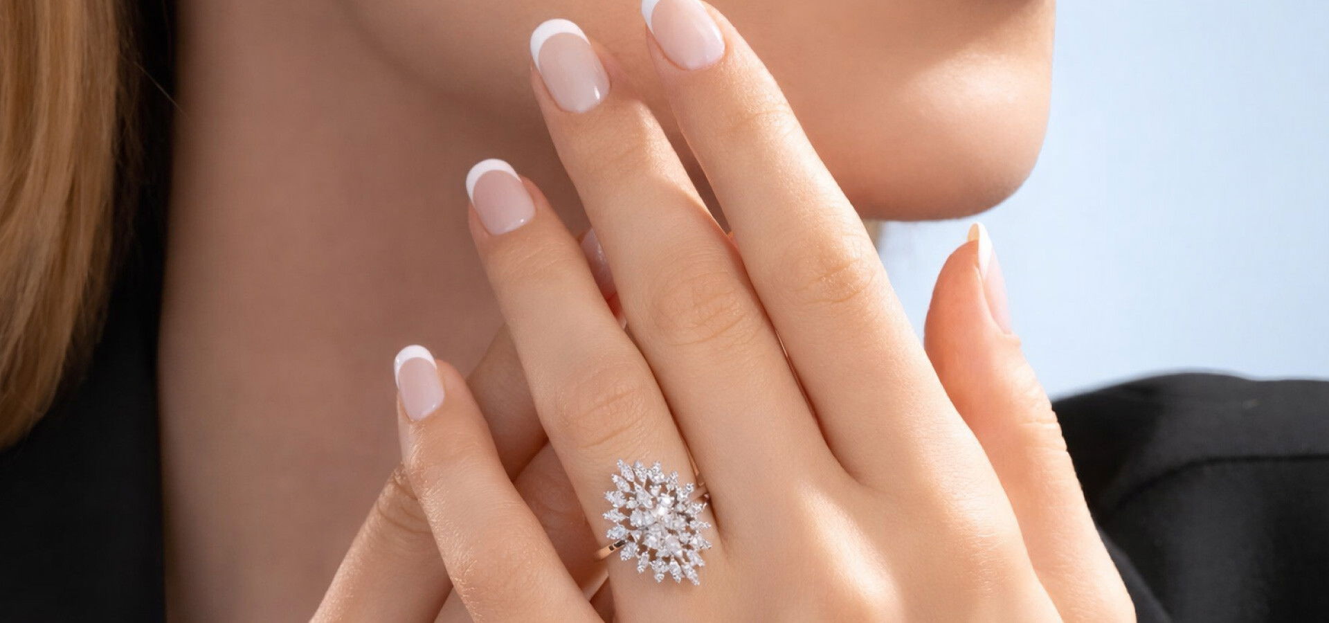 Nail Art ile Uyumlu Pırlanta Yüzükler