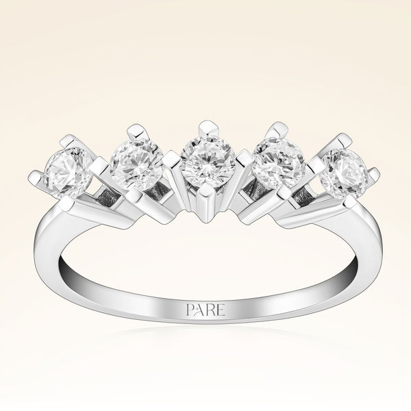 0,50 Karat Beştaş Pırlanta Yüzük - Pare Pırlanta