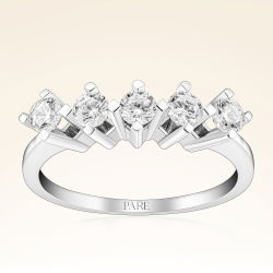 0,50 Karat Beştaş Pırlanta Yüzük - 1