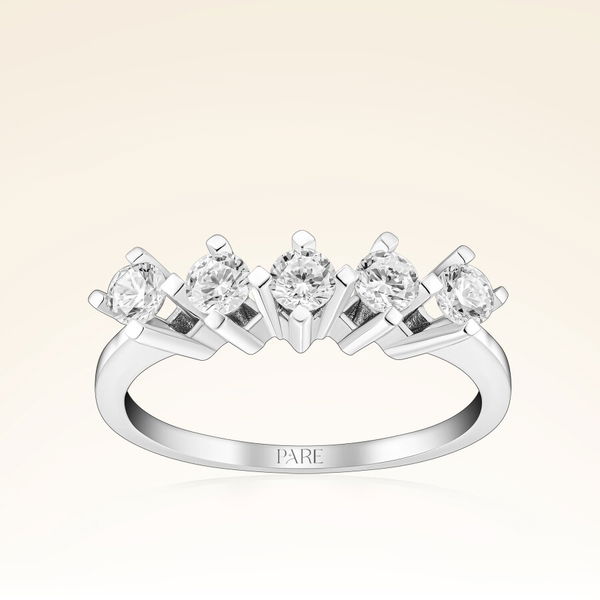 0,50 Karat Beştaş Pırlanta Yüzük - Pare Pırlanta