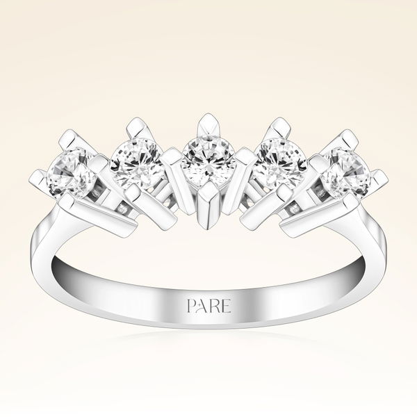 0,50 Karat Beştaş Pırlanta Yüzük - Pare Pırlanta