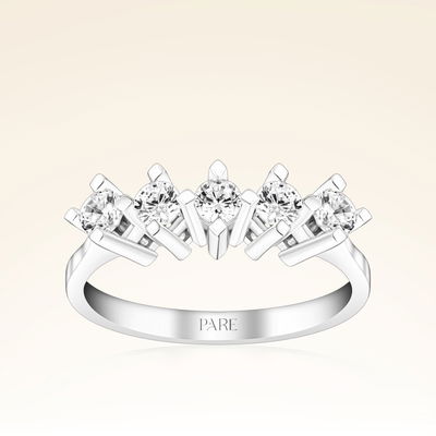 0,50 Karat Beştaş Pırlanta Yüzük - Pare Pırlanta