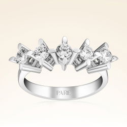 0,80 Karat Beştaş Pırlanta Yüzük - PR00855 - 1