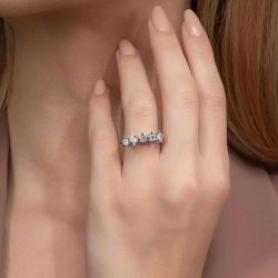 0,80 Karat Beştaş Pırlanta Yüzük - 3