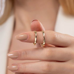 Burgu Çift Alyans - 2