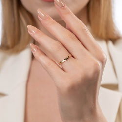 Burgu Çift Alyans - 4