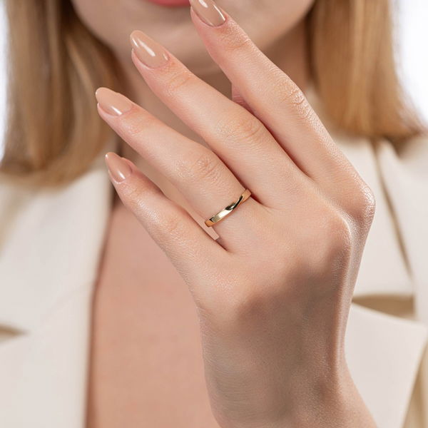 Burgu Kadın Alyans - Pare Pırlanta