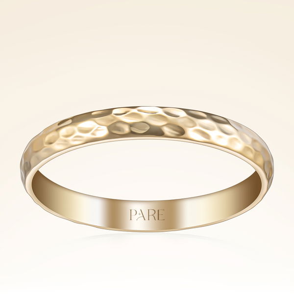 Çekiç Erkek Alyans - Pare Pırlanta