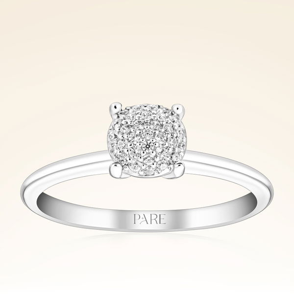 0,16 Karat Tektaş Pırlanta Yüzük - Pare Pırlanta