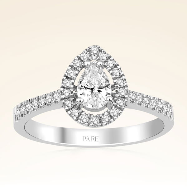 0,65 Karat Fantezi Pırlanta Yüzük - Pare Pırlanta