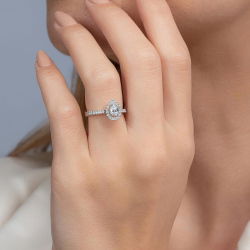 0,65 Karat Fantezi Pırlanta Yüzük - PR00358 - 4