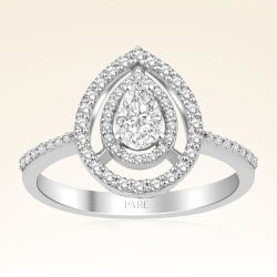 0,75 Karat Fantezi Pırlanta Yüzük - PR00255 - 1
