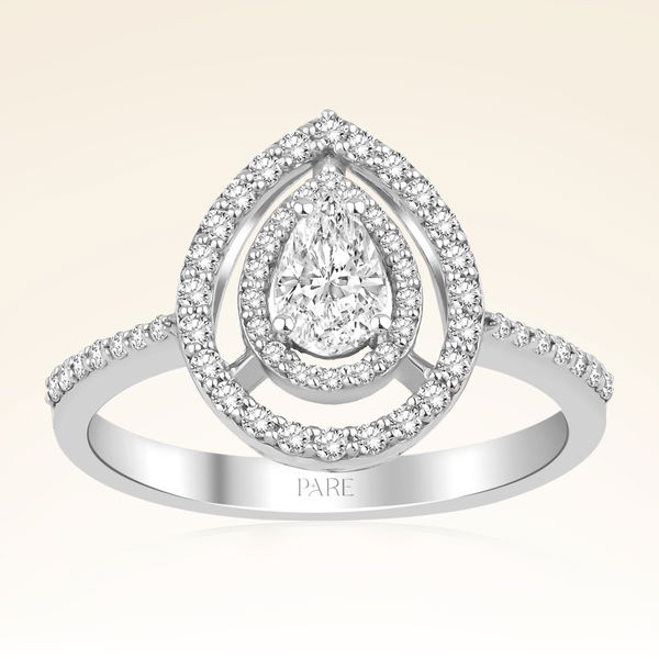 0,75 Karat Fantezi Pırlanta Yüzük - Pare Pırlanta