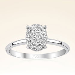 0,19 Karat Fantezi Pırlanta Yüzük - PR00661 - 1