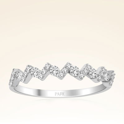 0,27 Karat Fantezi Pırlanta Yüzük - Pare Pırlanta