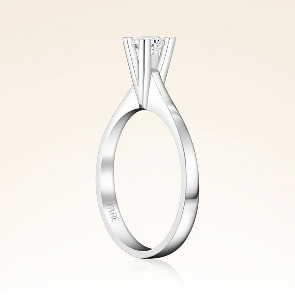 G Renk 0,30 Karat HRD Sertifikalı Tektaş Pırlanta Yüzük - Pare Pırlanta