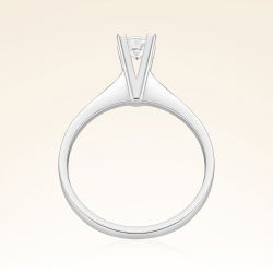 G Renk 0,30 Karat HRD Sertifikalı Tektaş Pırlanta Yüzük - 3