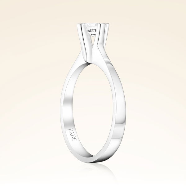 G Renk 0,30 Karat HRD Sertifikalı Tektaş Pırlanta Yüzük - Pare Pırlanta