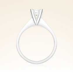 G Renk 0,40 Karat HRD Sertifikalı Tektaş Pırlanta Yüzük - 3