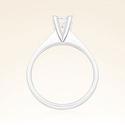 G Renk 0,40 Karat HRD Sertifikalı Tektaş Pırlanta Yüzük - 3