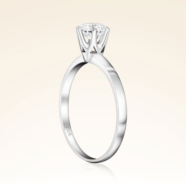 G Renk 0,50 Karat GIA Sertifikalı Tektaş Pırlanta Yüzük - Pare Pırlanta