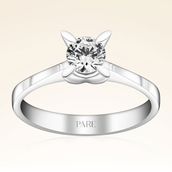 G Renk 0,50 Karat GIA Sertifikalı Tektaş Pırlanta Yüzük - Pare Pırlanta