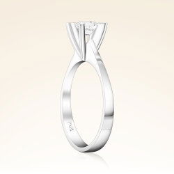 G Renk 0,50 Karat GIA Sertifikalı Tektaş Pırlanta Yüzük - 2