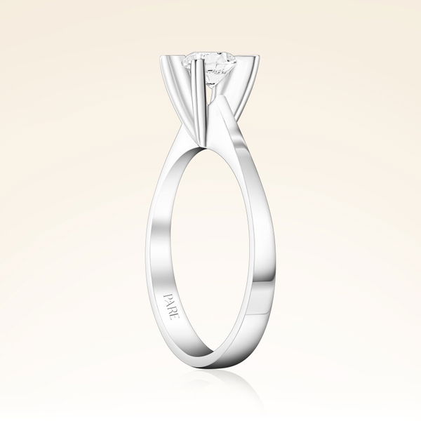 G Renk 0,50 Karat GIA Sertifikalı Tektaş Pırlanta Yüzük - Pare Pırlanta