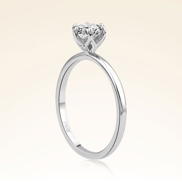 G Renk 0,50 Karat GIA Sertifikalı Tektaş Pırlanta Yüzük - Pare Pırlanta