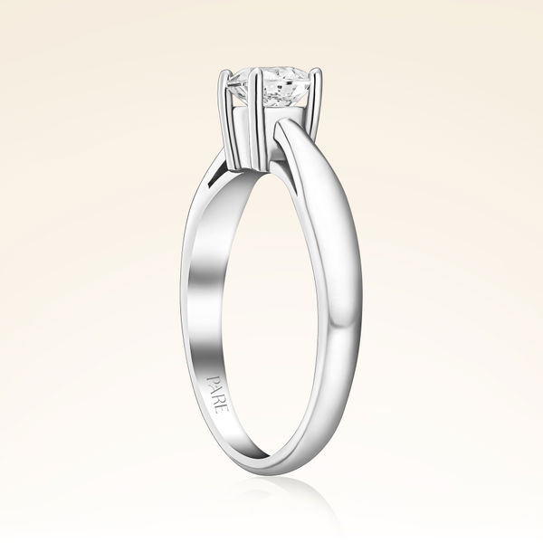 G Renk 0,50 Karat HRD Sertifikalı Tektaş Pırlanta Yüzük - Pare Pırlanta