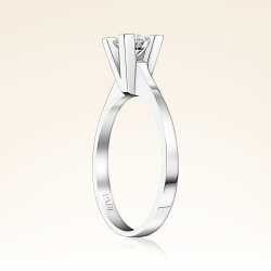 G Renk 0,60 Karat HRD Sertifikalı Tektaş Pırlanta Yüzük - 2