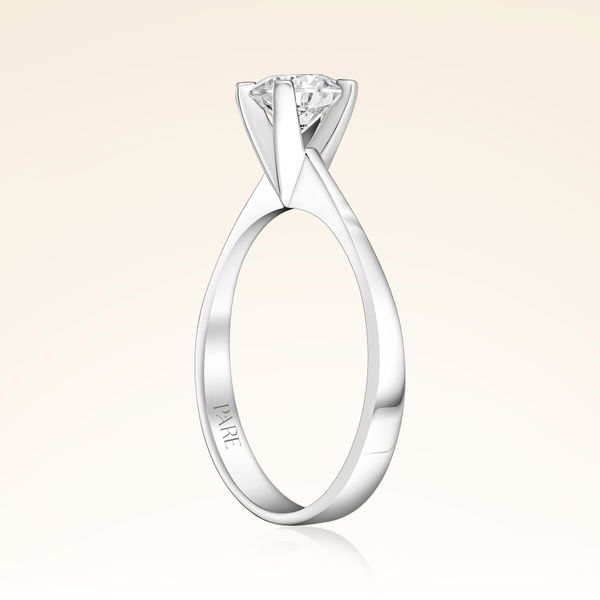 G Renk 0,60 Karat HRD Sertifikalı Tektaş Pırlanta Yüzük - Pare Pırlanta