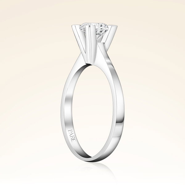 G Renk 0,70 Karat HRD Sertifikalı Tektaş Pırlanta Yüzük - Pare Pırlanta