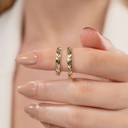 İnce Başak Erkek Alyans - 2