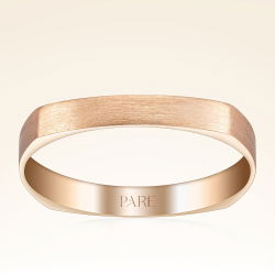 Kare Mat Erkek Alyans - PRA0024-E - 1