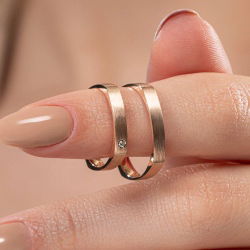 Kare Mat Erkek Alyans - 3