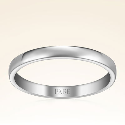 Klasik İnce Düz 2,5 mm Erkek Alyans - Pare Pırlanta