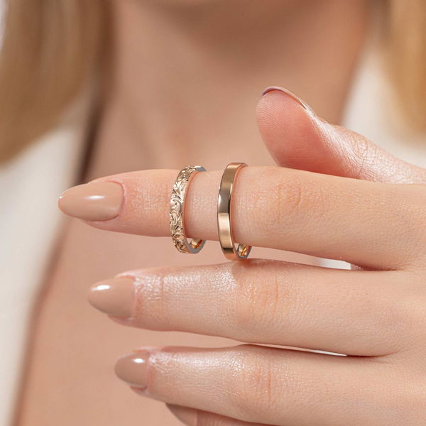 Klasik Erkek Alyans - Pare Pırlanta