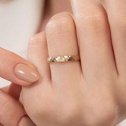 Mat Çekiç Çift Alyans - 5