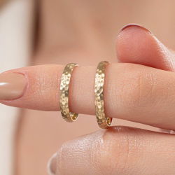 Mat Çekiç Erkek Alyans - 3