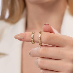 Mat Çekiç Erkek Alyans - 2