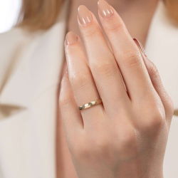 Mat Dövme Çift Alyans - 4