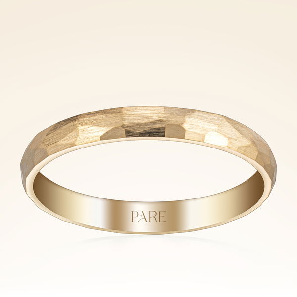 Mat Dövme Erkek Alyans - Pare Pırlanta