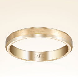 Ortası Mat Klasik Kadın Alyans - 1