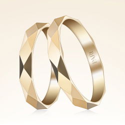 Piramit Çift Alyans - 1