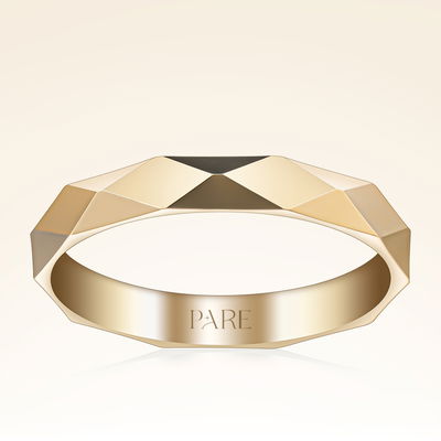 Piramit Kadın Alyans - Pare Pırlanta