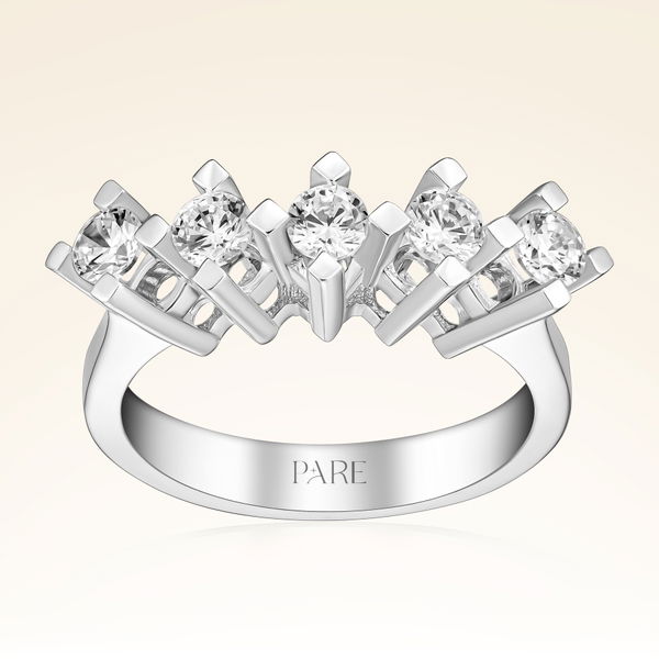 0,80 Karat Beştaş Pırlanta Yüzük - Pare Pırlanta