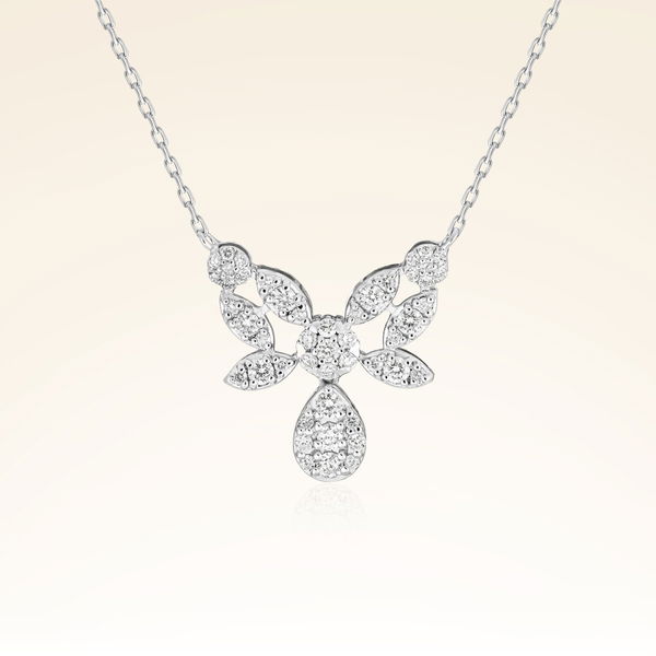 0,40 Karat Pırlanta Fantezi Kolye - Pare Pırlanta