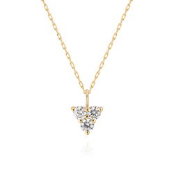 0,18 Karat Pırlanta Minimal Kolye - PR01563 - 2